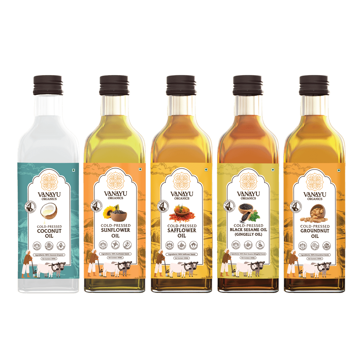 Vanayu Organics Cold-Pressed Oils
